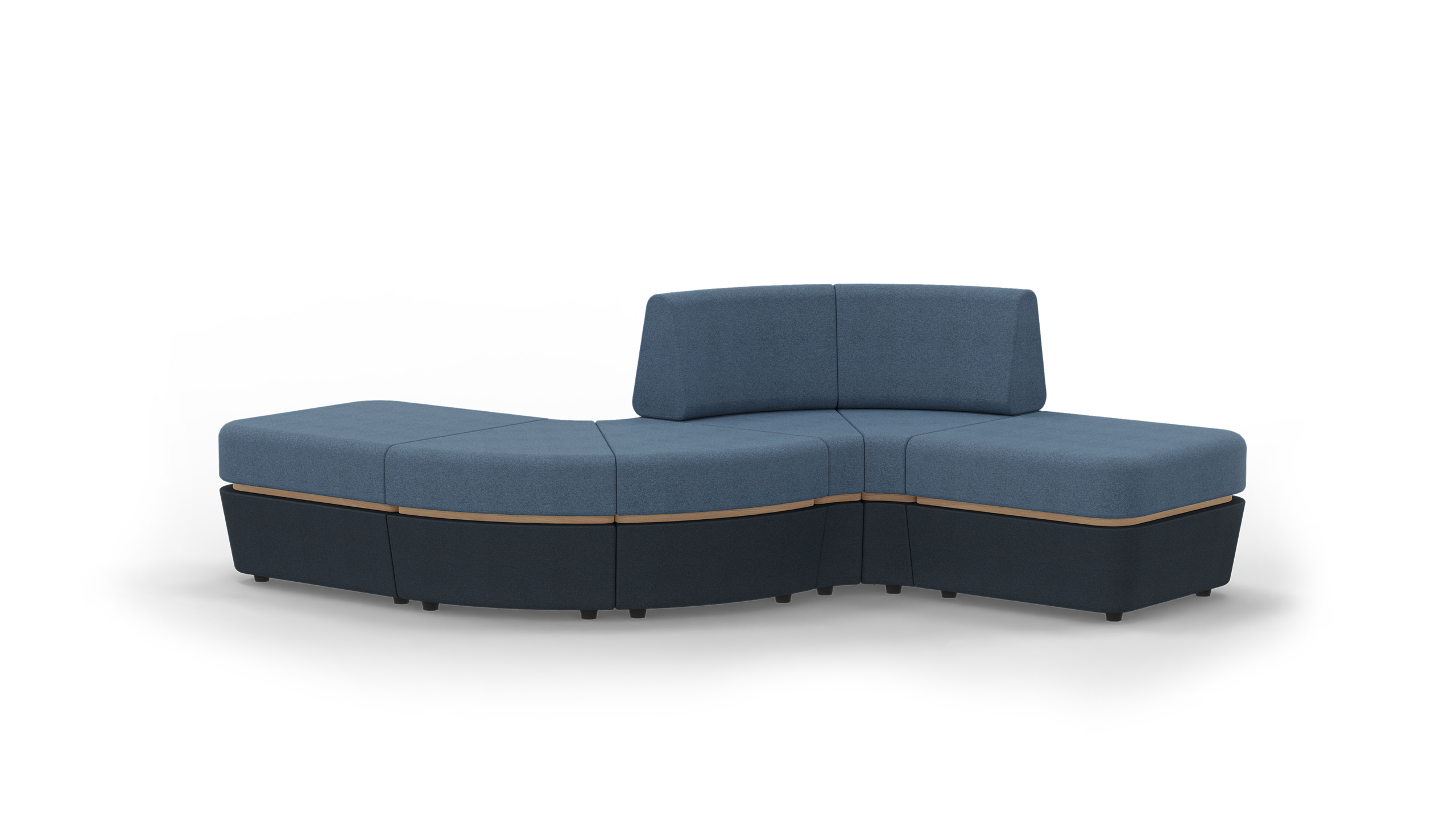 Product Main Image - SITIQ Sofa with upholstered base